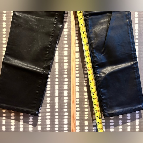 AG Black Coated Denim Size 29R - Picture 13 of 14